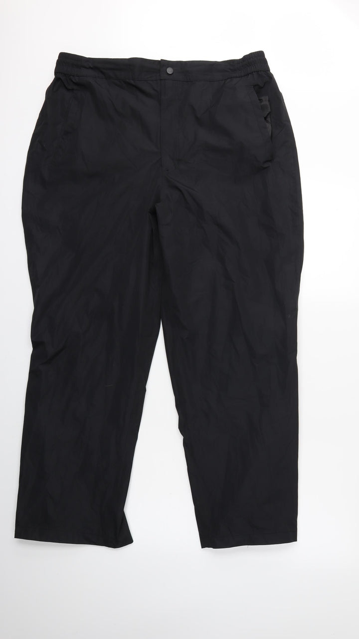 Cutter & Buck Mens Beige Rain Trousers Trousers Size 2XL L21 in