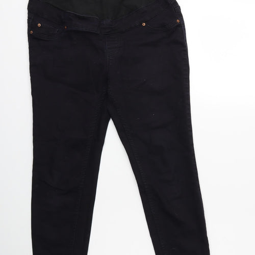 New Look Womens Black  Denim Skinny Jeans Size 10 L23 in