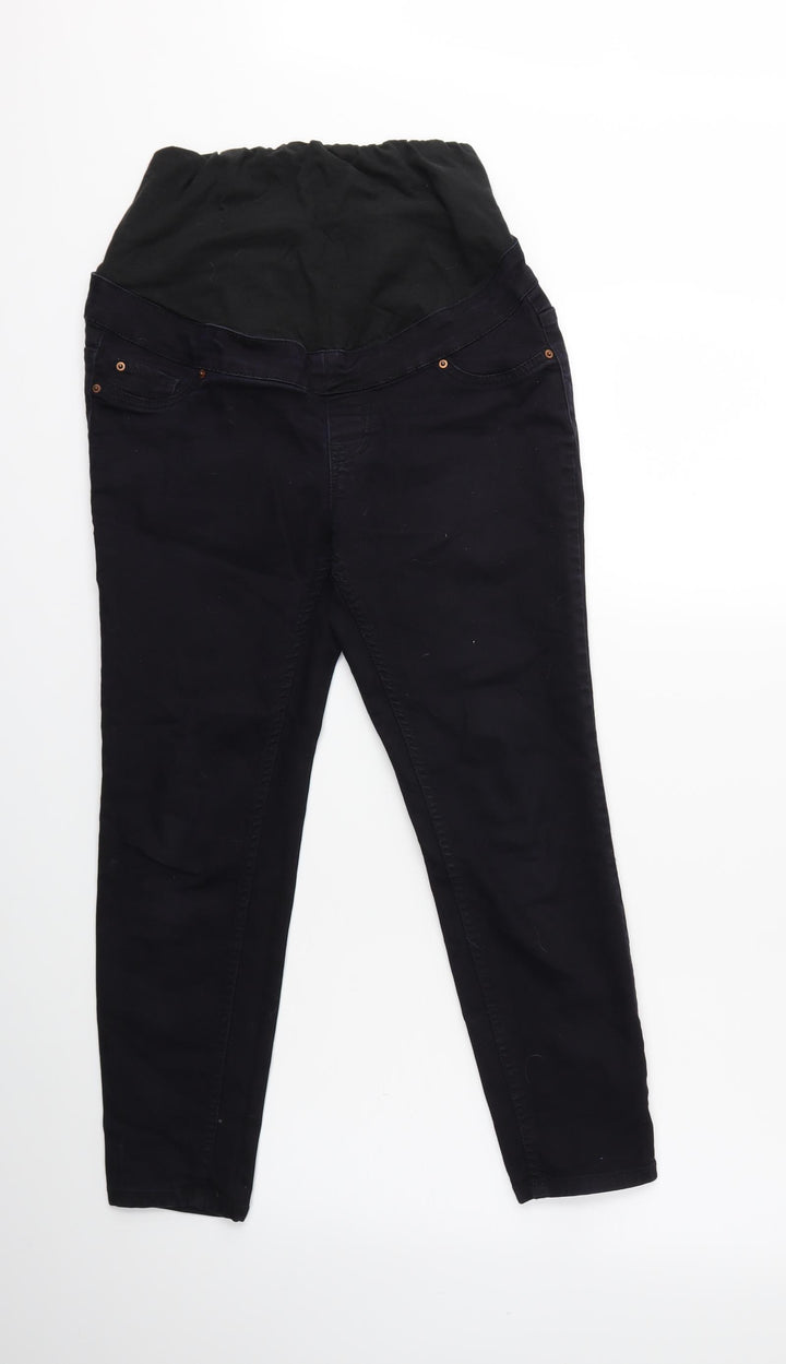 New Look Womens Black Denim Skinny Jeans Size 10 L23 in