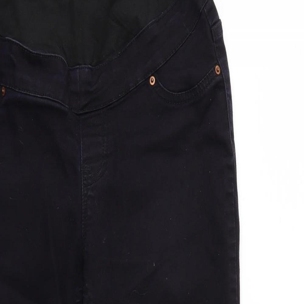 New Look Womens Black  Denim Skinny Jeans Size 10 L23 in