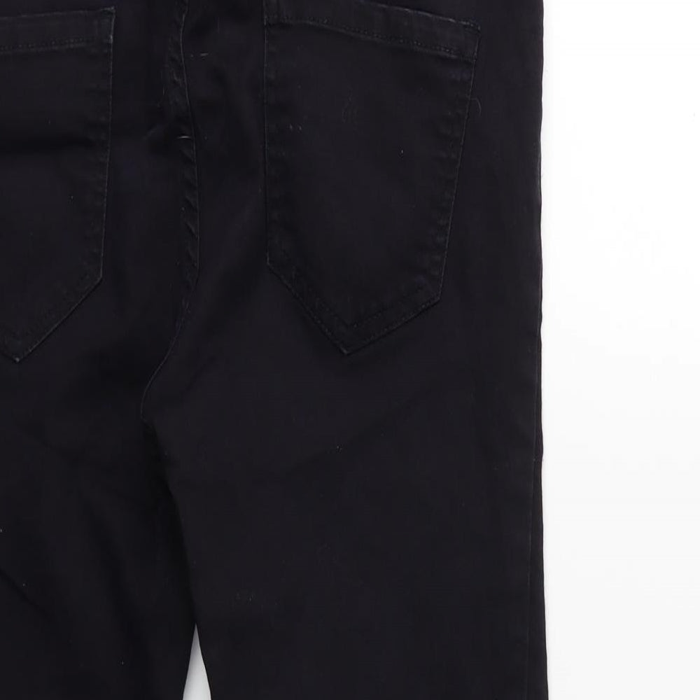 New Look Womens Black  Denim Skinny Jeans Size 10 L23 in