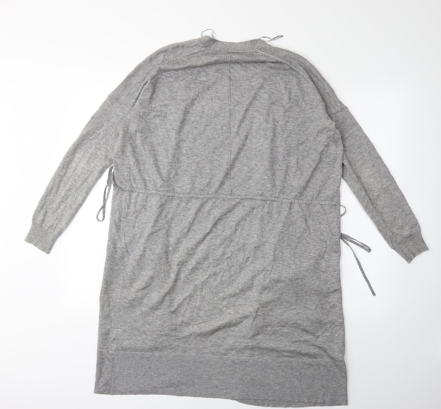 Marks and Spencer Womens Grey  Knit Cardigan Jumper Size 10