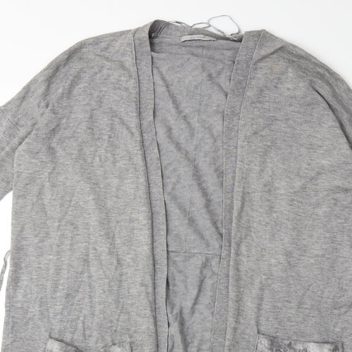 Marks and Spencer Womens Grey  Knit Cardigan Jumper Size 10