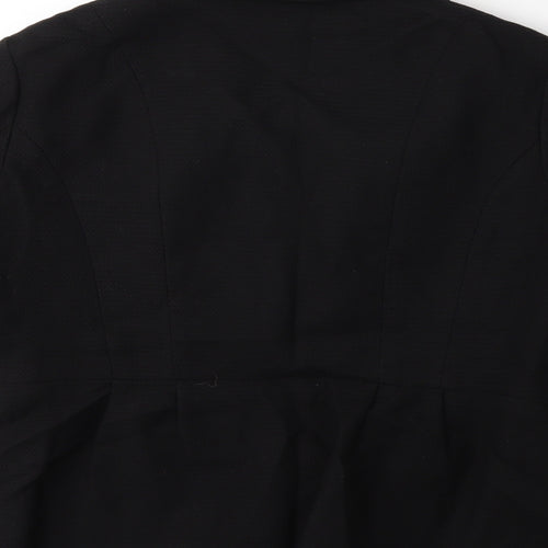 H&M Womens Black   Jacket Coat Size 10