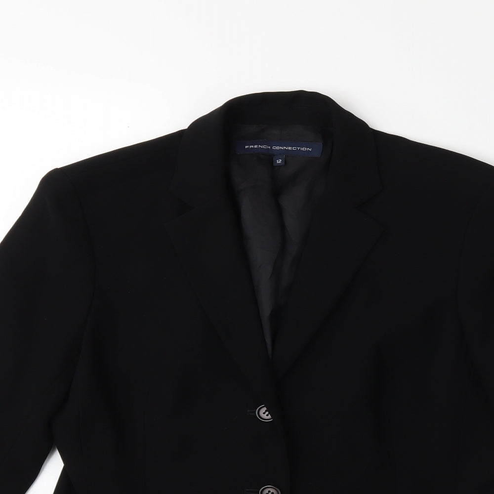 French Connection Womens Black   Jacket Blazer Size 12