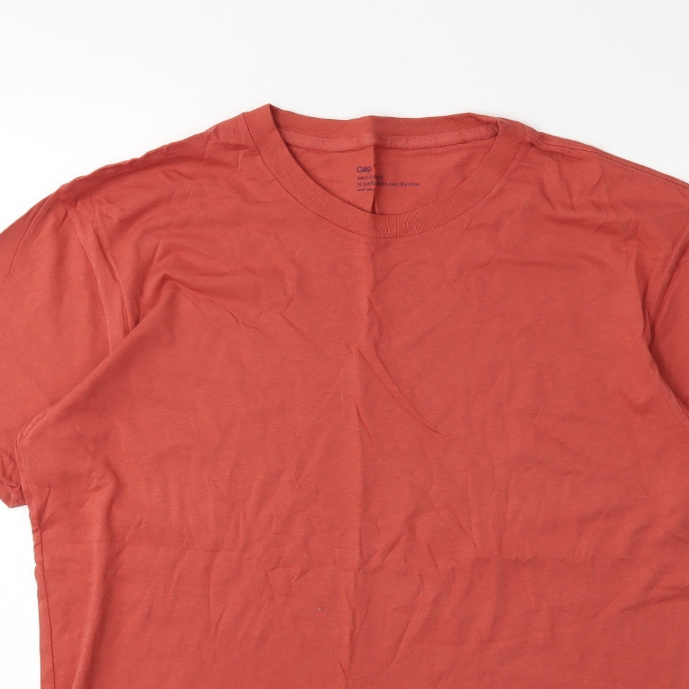 Gap Mens Red    T-Shirt Size M