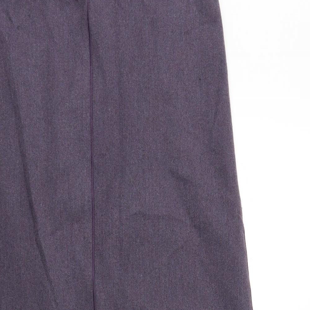 Marks and Spencer Womens Purple   A-Line Skirt Size 12