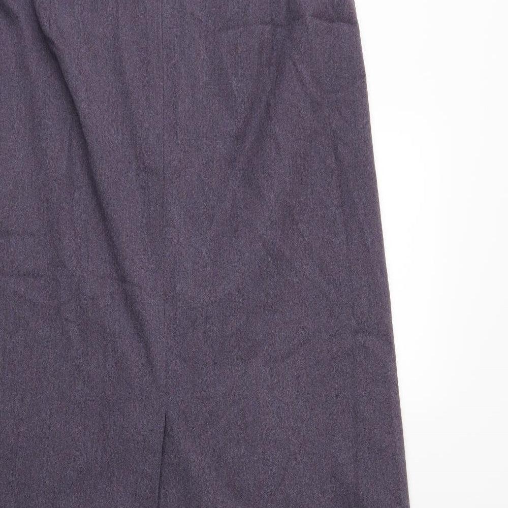 Marks and Spencer Womens Purple   A-Line Skirt Size 12