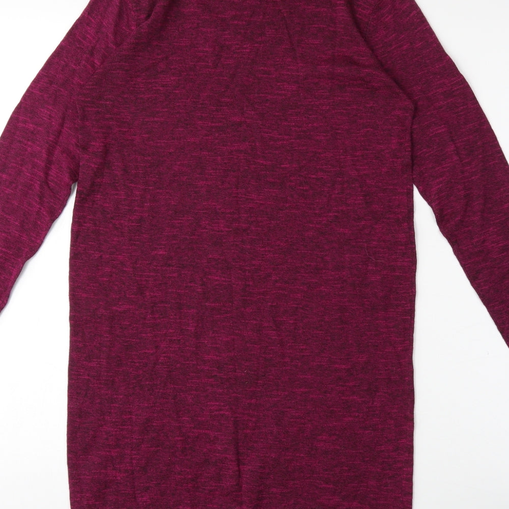 Atmosphere Womens Purple  Knit Jumper Dress  Size 8