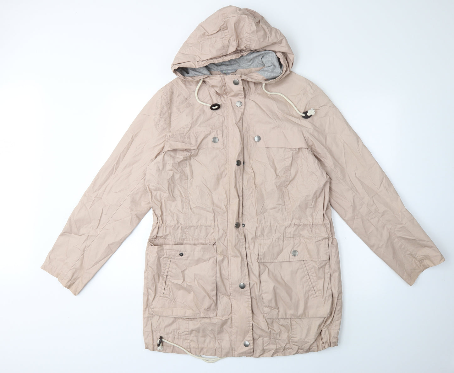 Marks and Spencer Womens Pink   Rain Coat Coat Size 18