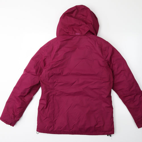 Crane Womens Pink   Rain Coat Coat Size 12