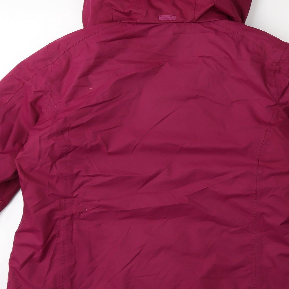 Crane Womens Pink   Rain Coat Coat Size 12