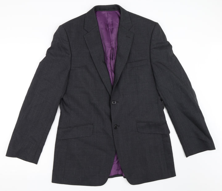 Performance Suit Mens Grey   Jacket Blazer Size 38
