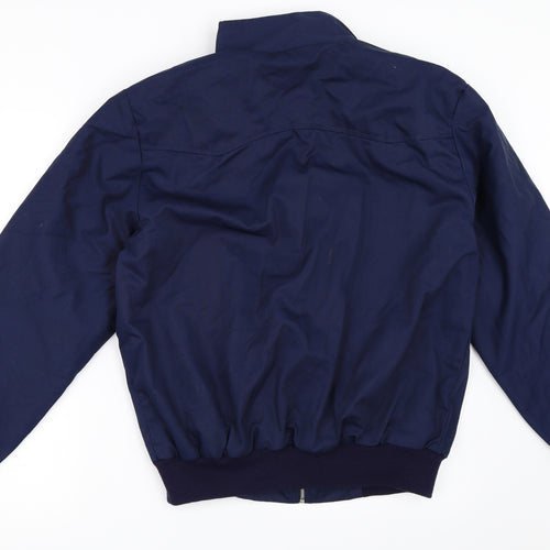 Preworn Mens Blue   Bomber Jacket Jacket Size M