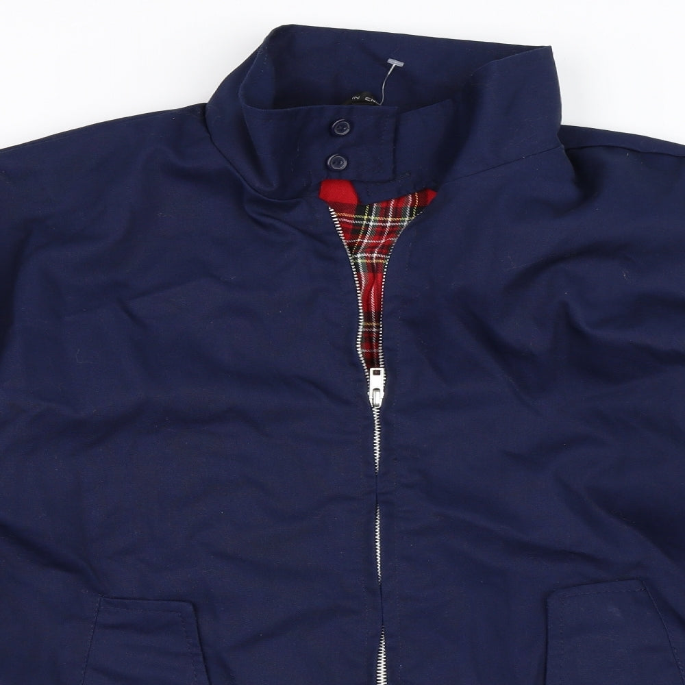 Preworn Mens Blue   Bomber Jacket Jacket Size M