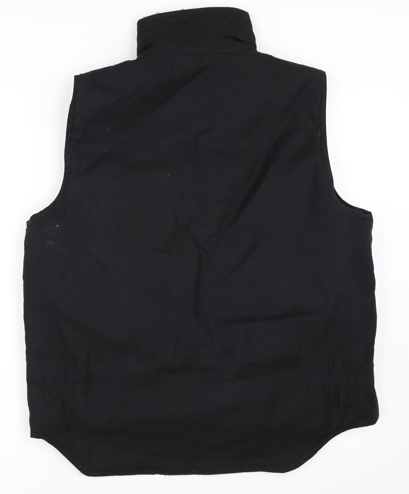 Vest Mens Black   Gilet Coat Size S