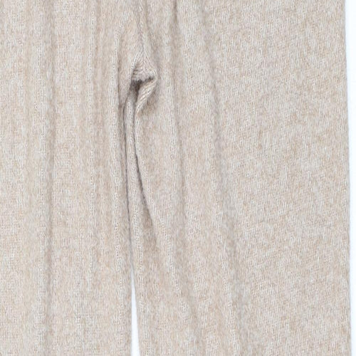 Nutmeg Womens Beige   Jogger Trousers Size 8 L28 in