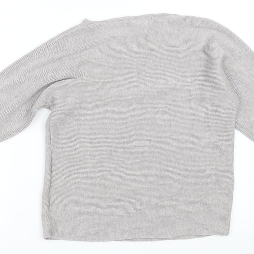 H&M Womens Grey   Pullover Jumper Size XS