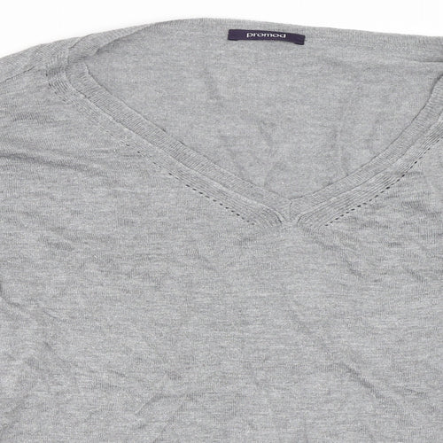 Promod Womens Grey   Pullover Jumper Size S