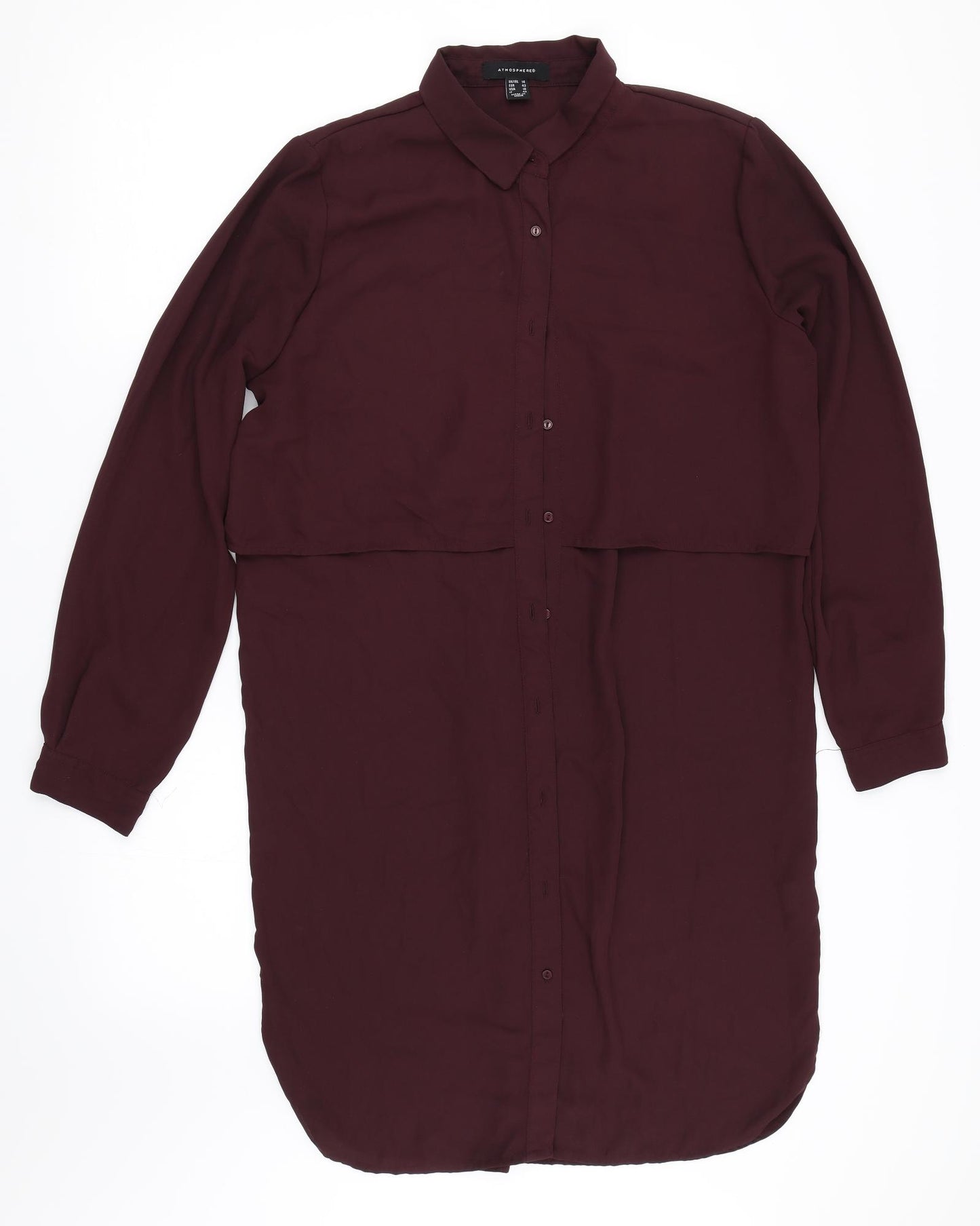 Primark Womens Purple   Shirt Dress  Size 14