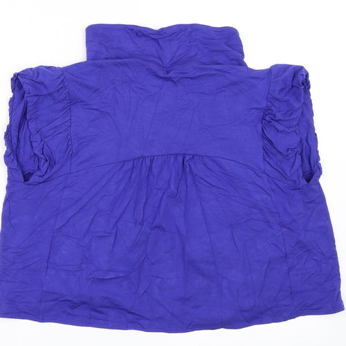 Marks and Spencer Womens Blue   Cardigan Jumper Size 12
