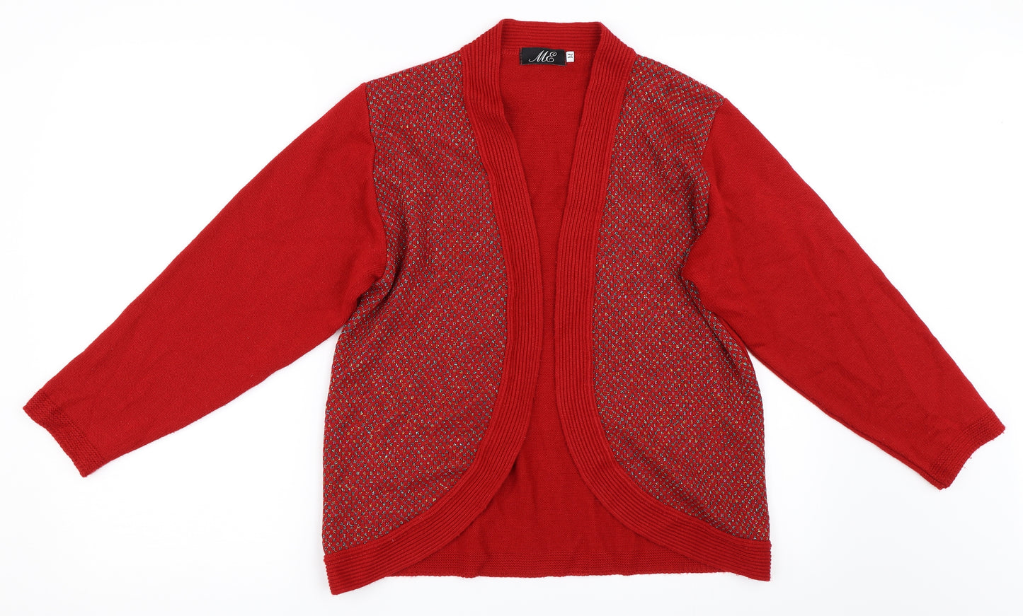 Preworn Womens Red   Cardigan Jumper Size M
