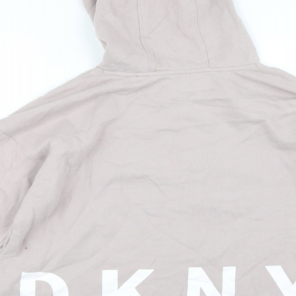 DKNY Womens Pink   Pullover Hoodie Size S