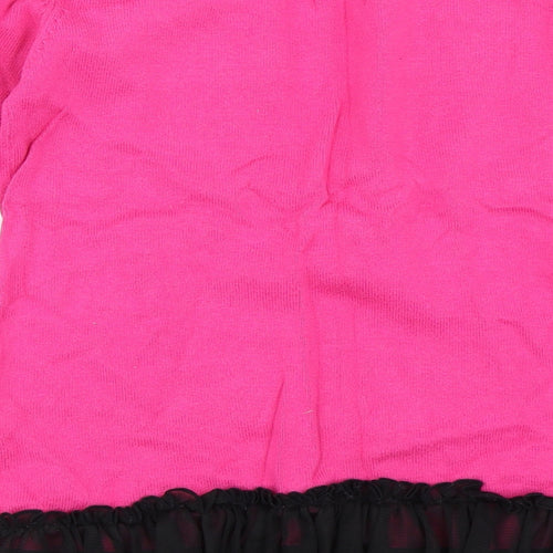 YD Girls Pink   Pullover Jumper Size 11-12 Years