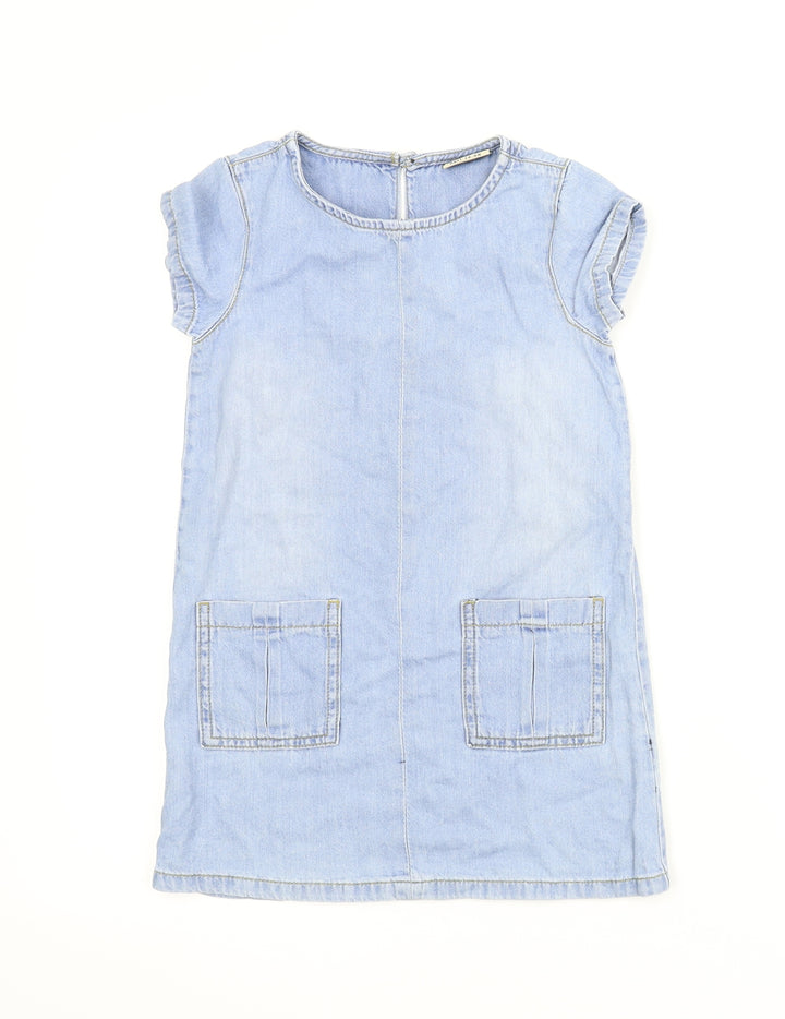 NEXT Girls Blue  Denim A-Line  Size 5 Years