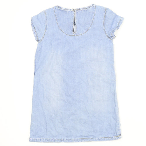 NEXT Girls Blue  Denim A-Line  Size 5 Years