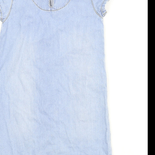NEXT Girls Blue  Denim A-Line  Size 5 Years