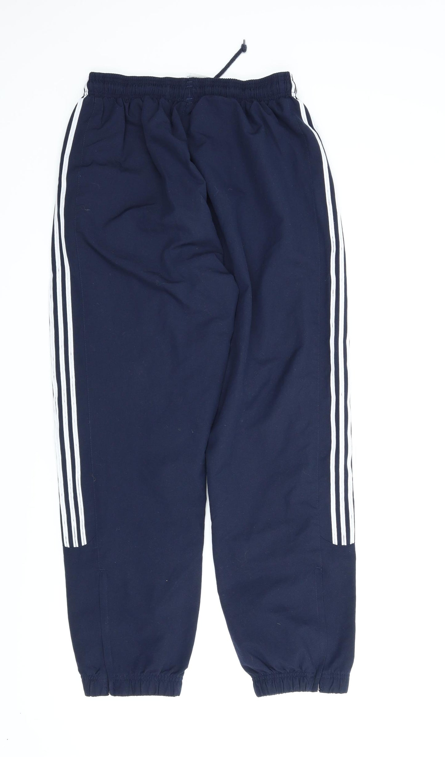 adidas Womens Blue   Track Pants Trousers Size 10 L28 in