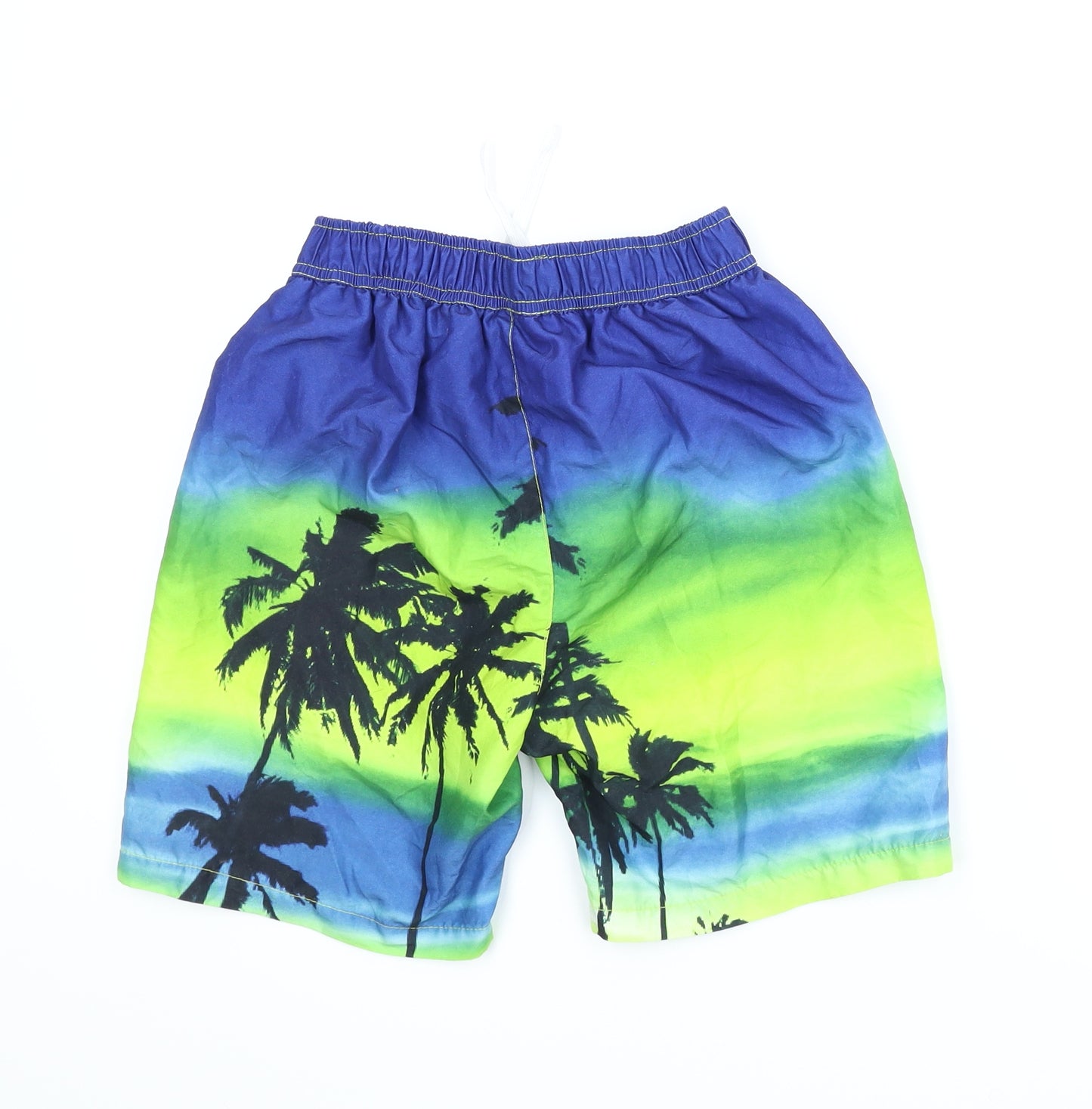 URB Boys Blue   Bermuda Shorts Size 11-12 Years - Tropical