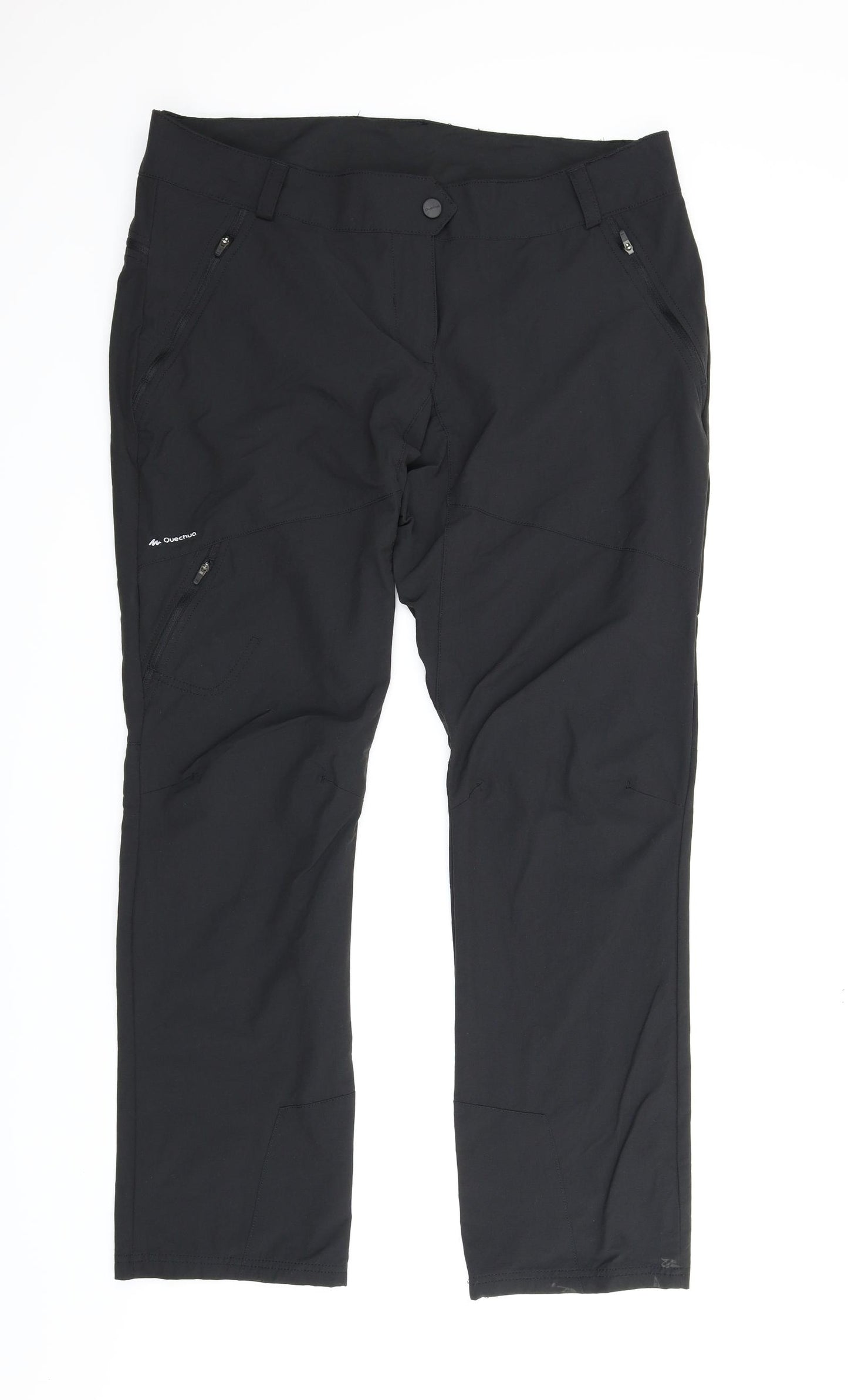 DECATHLON Mens Black   Track Pants Trousers Size M L32 in