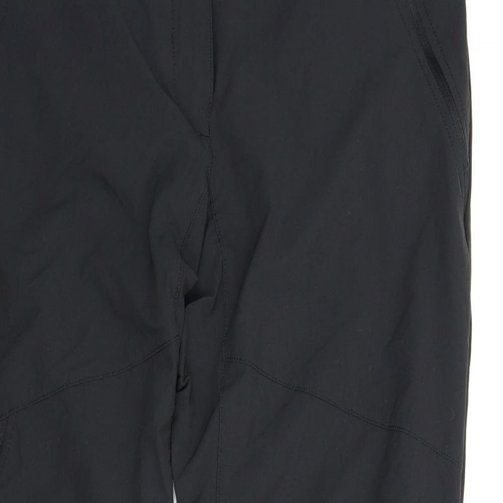 DECATHLON Mens Black   Track Pants Trousers Size M L32 in