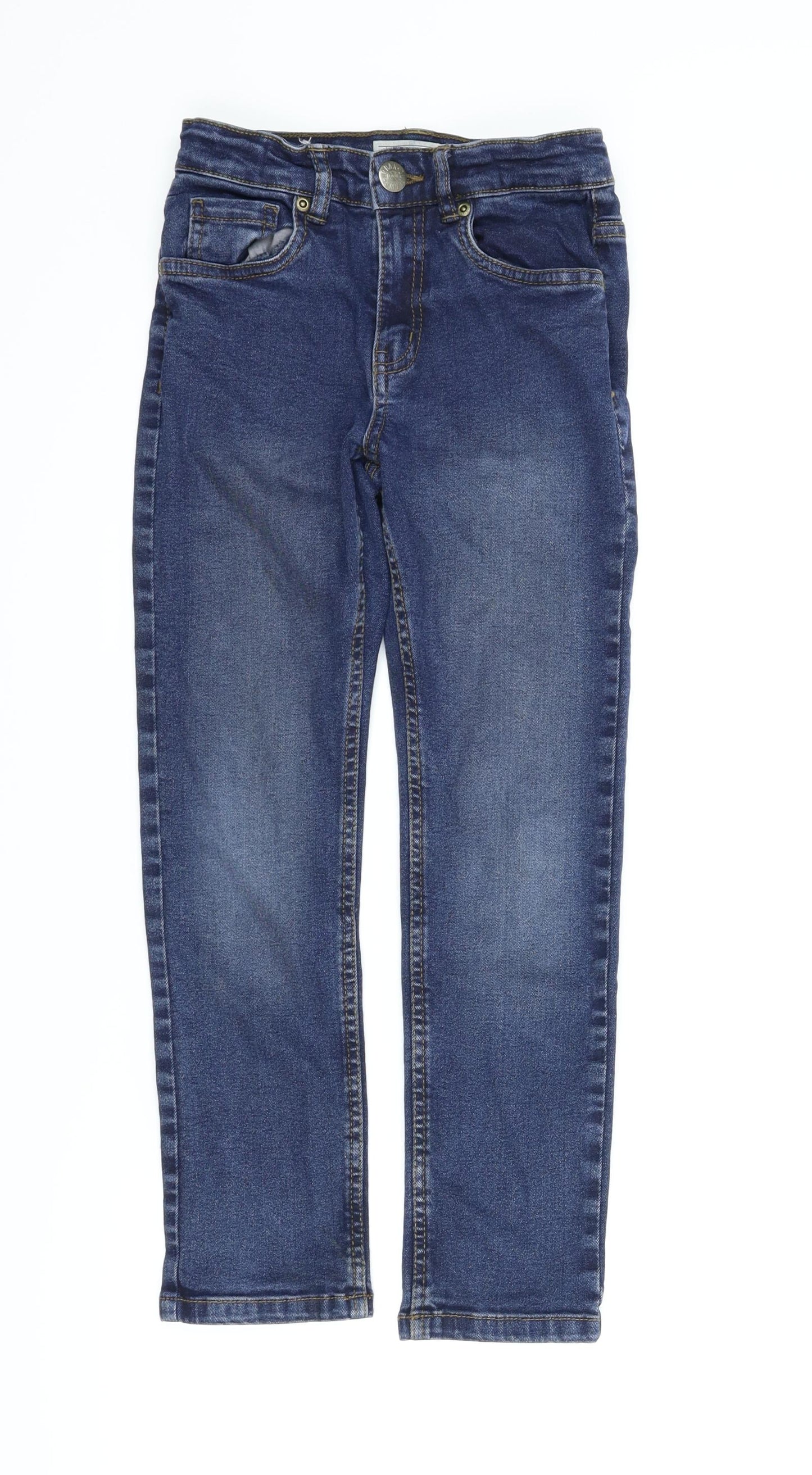 365 Denim Boys Blue  Denim Straight Jeans Size 8-9 Years