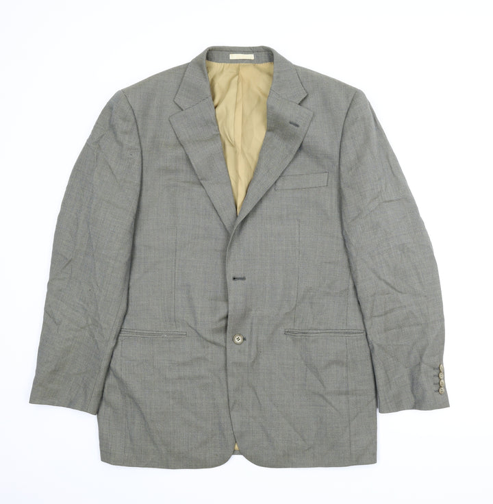 Greenwoods Mens Green   Jacket Suit Jacket Size 42