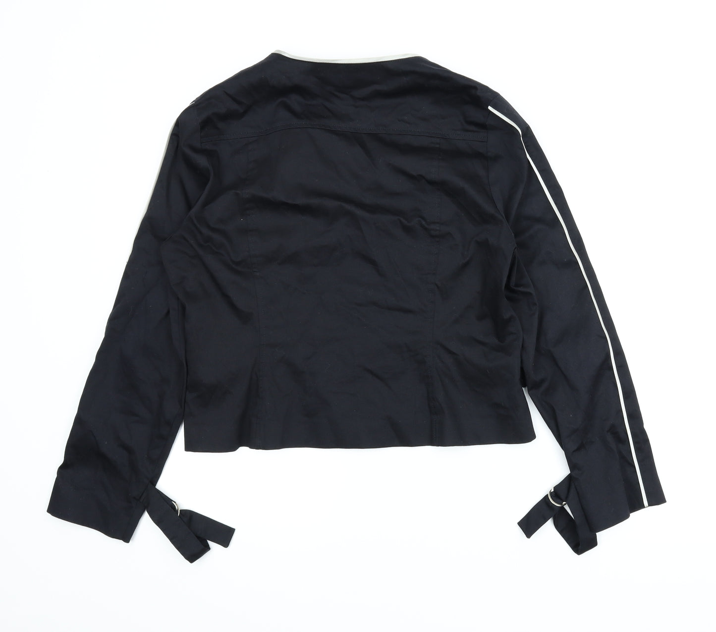Gianfranco Corneli Womens Black   Jacket  Size 14
