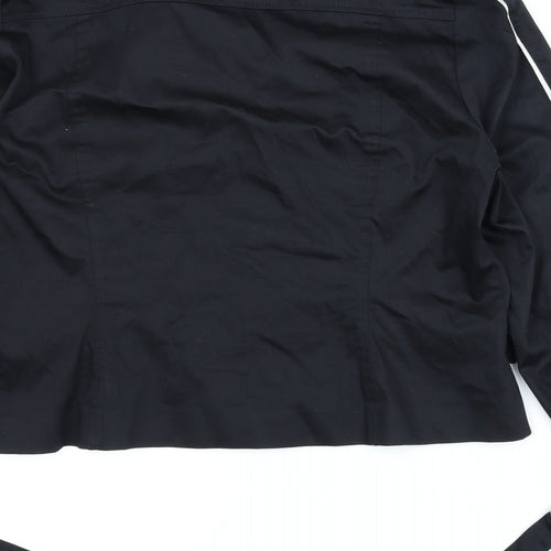 Gianfranco Corneli Womens Black   Jacket  Size 14