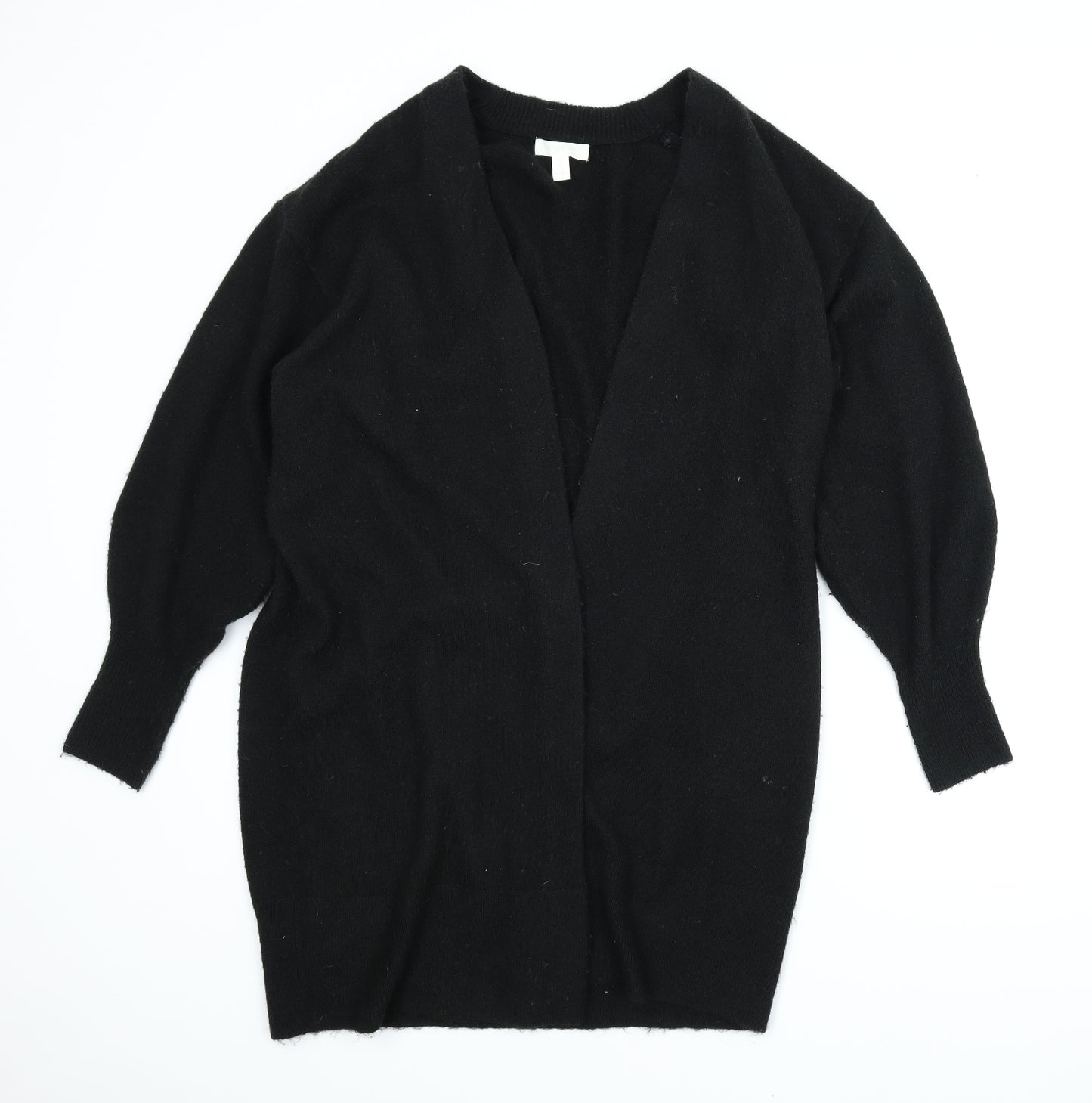 H&M Womens Black   Cardigan Jumper Size L