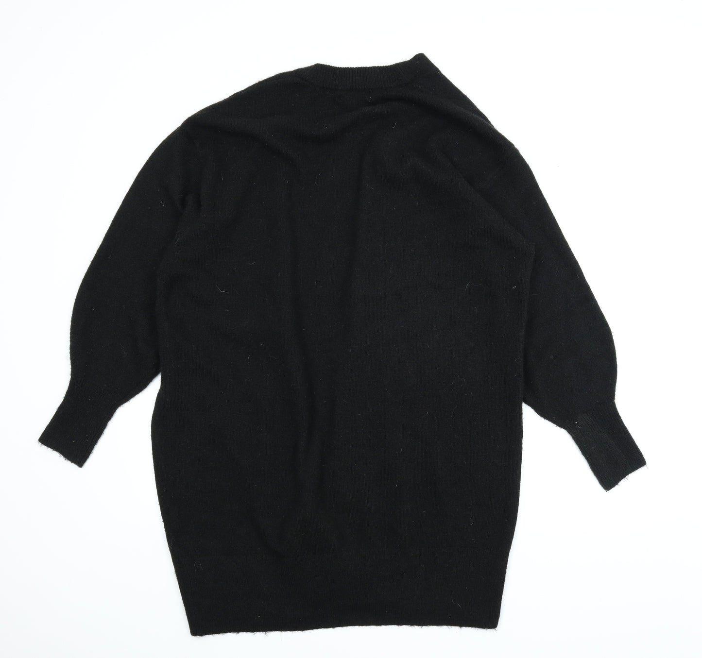 H&M Womens Black   Cardigan Jumper Size L