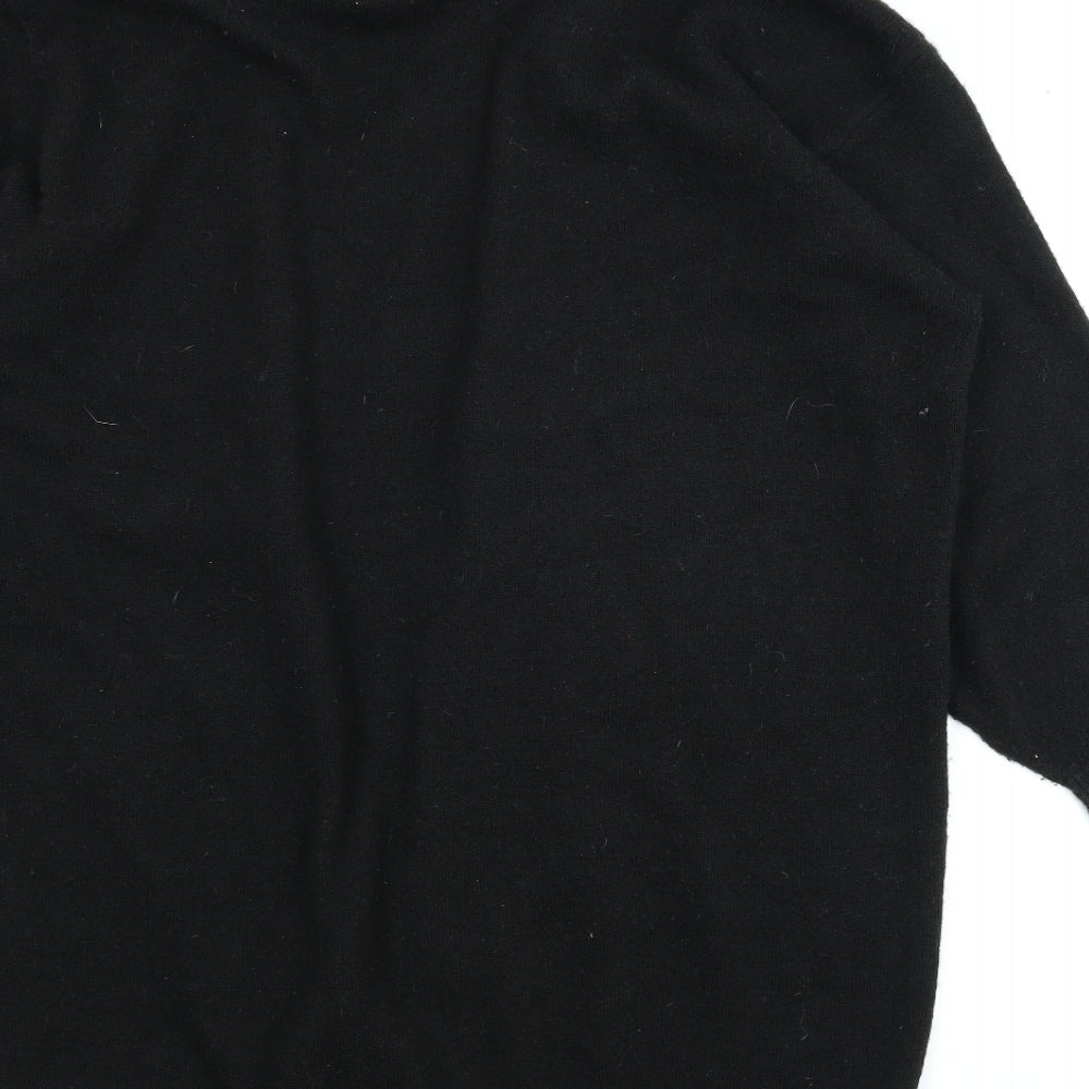 H&M Womens Black   Cardigan Jumper Size L