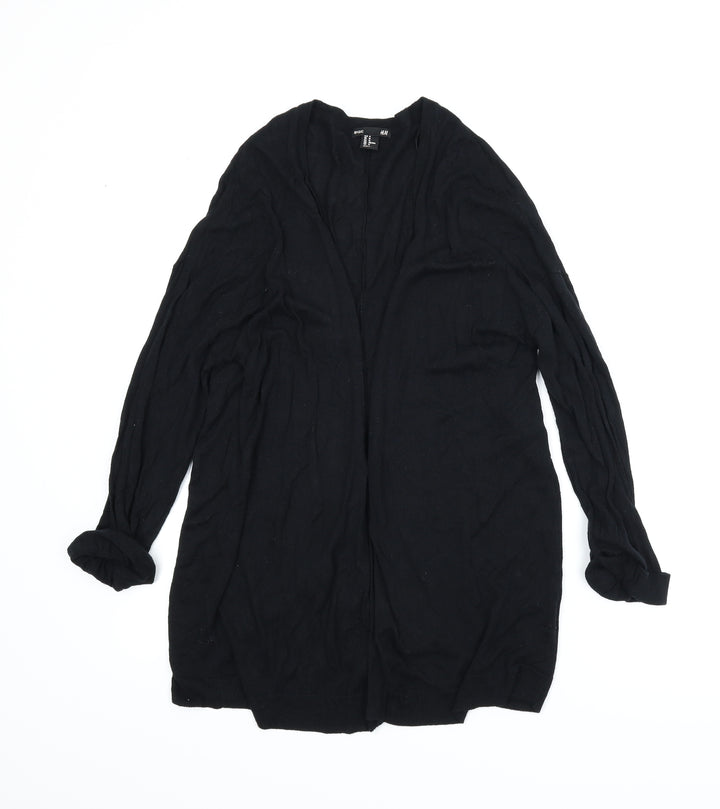 H&M Womens Black   Cardigan Jumper Size M