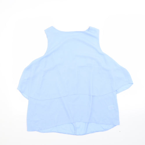 F&F Womens Blue   Basic Blouse Size 14
