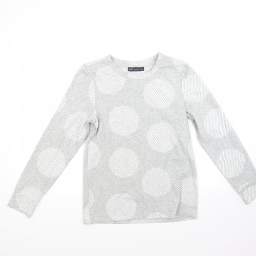 Marks and Spencer Womens Grey   Pullover Sweatshirt Size 6
