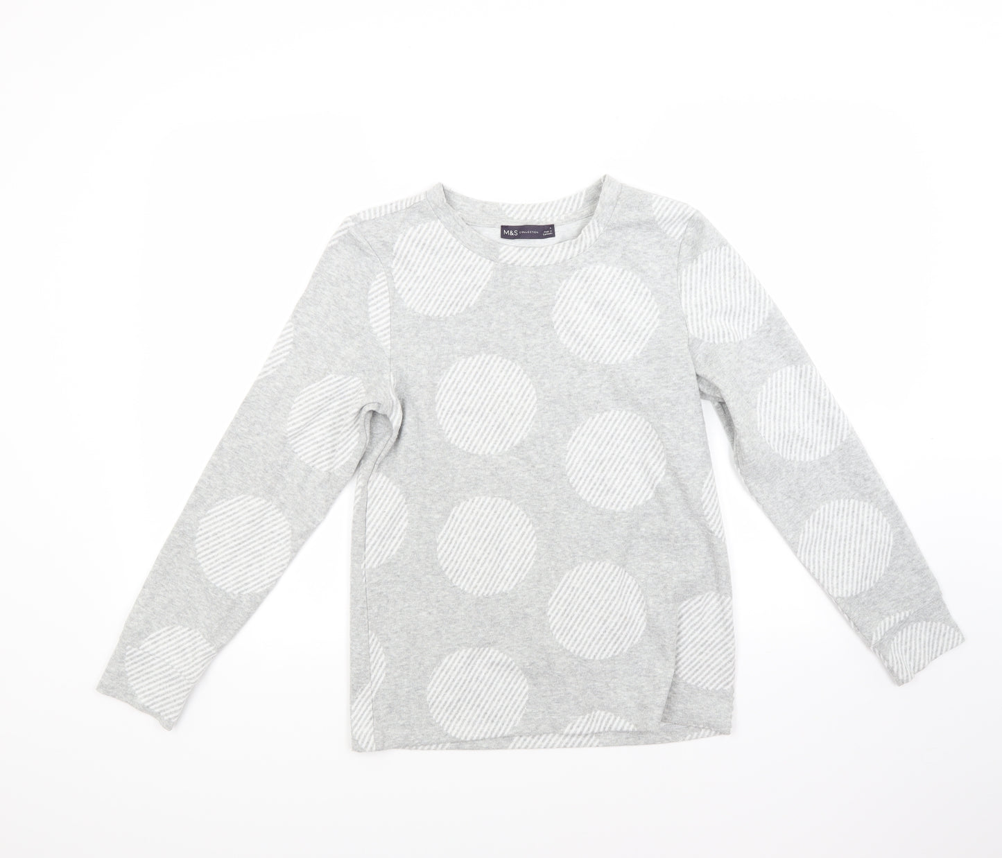 Marks and Spencer Womens Grey   Pullover Sweatshirt Size 6