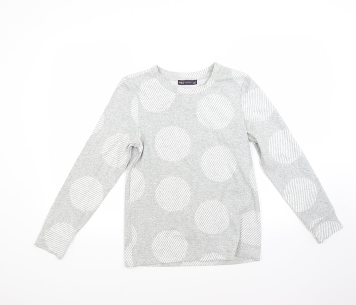 Marks and Spencer Womens Grey   Pullover Sweatshirt Size 6