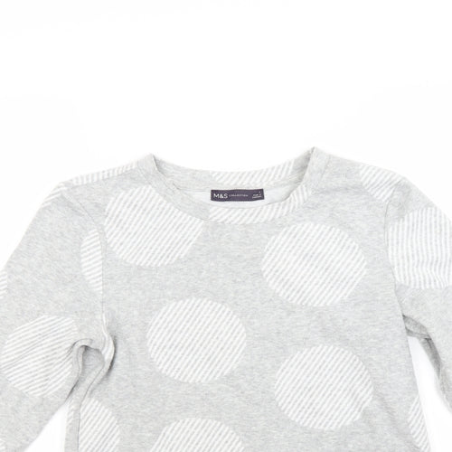 Marks and Spencer Womens Grey   Pullover Sweatshirt Size 6