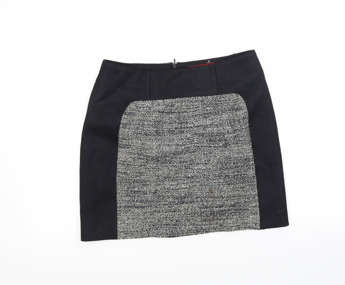 comptior des cotoniers Womens Grey   Mini Skirt Size M