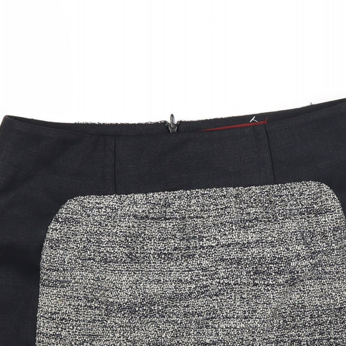 comptior des cotoniers Womens Grey   Mini Skirt Size M